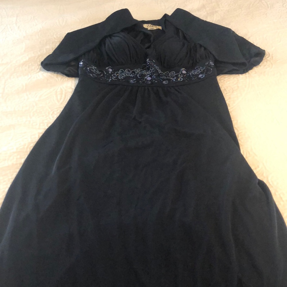 Patra navy Evening Gown with jacket